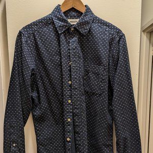 Taylor Stitch The California Button Up Shirt in Indigo Large 42